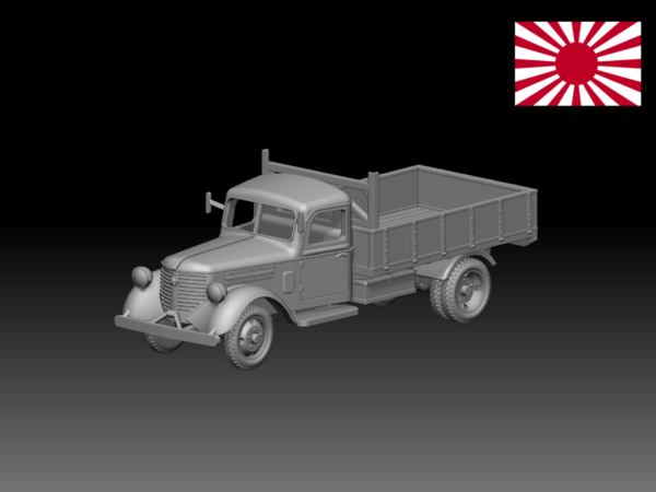 HINODE 1/144レジンキット WW2 日本陸軍　日産180型トラック